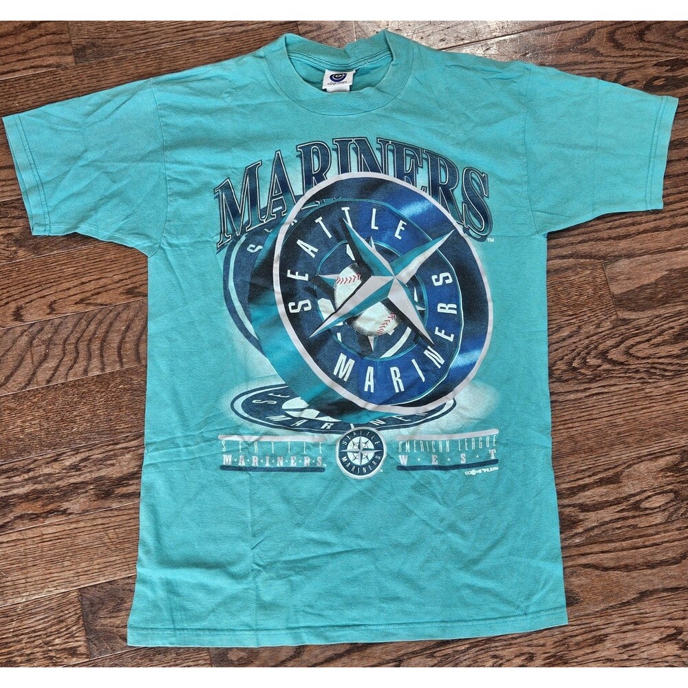Vintage 90s Seattle Mariners T-Shirt  Size Large